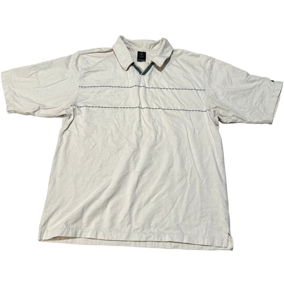 NIKE CREAM GOLF‎ MENS SHIRT SIZE LARGE | O1 - Picture 1 of 5
